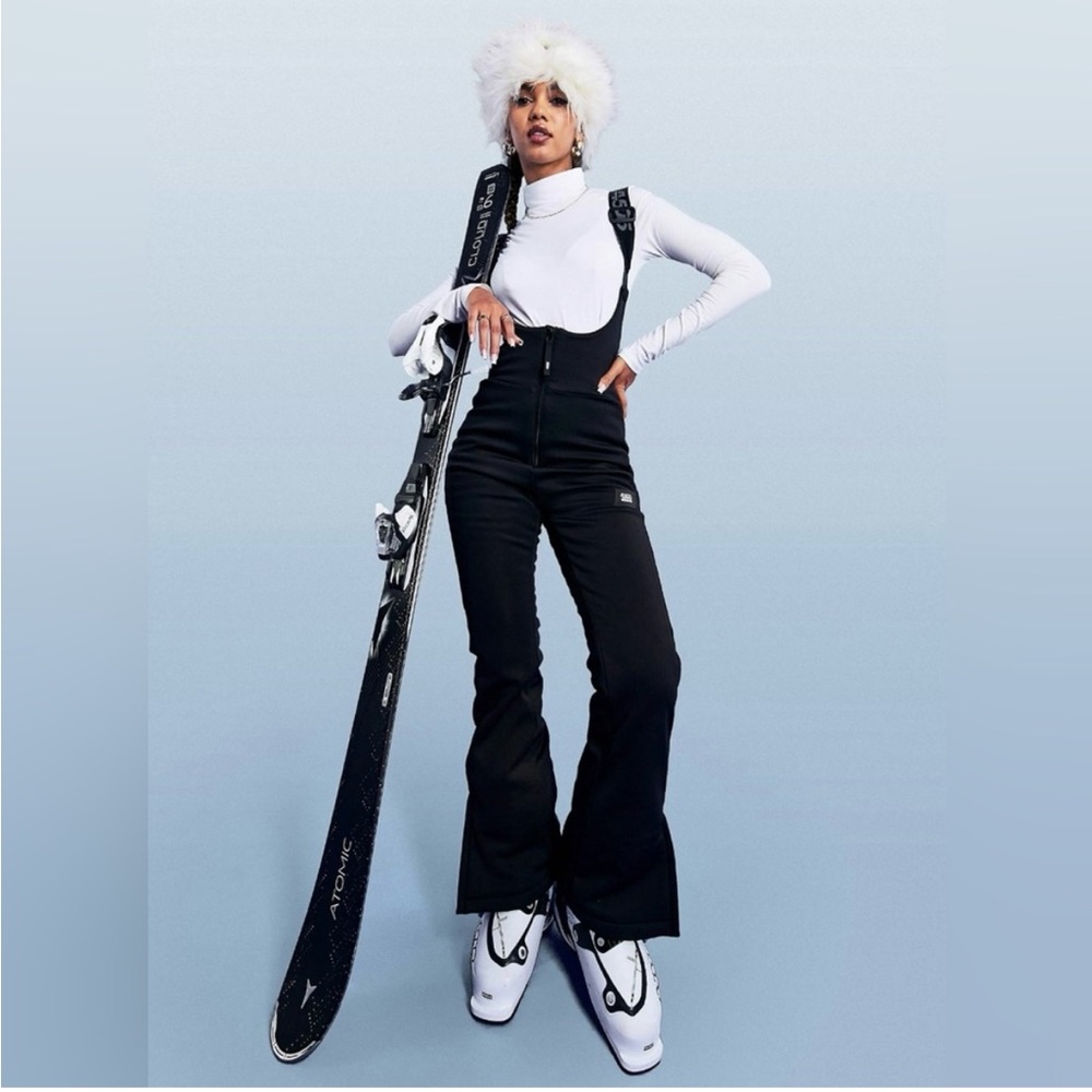 Women’s ASOS 4505 Ski High Waisted Salopette Ski Snowboard Snowpants US Sz 6